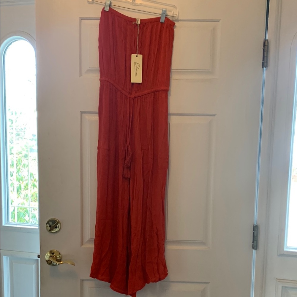 Rust Jumpsuit